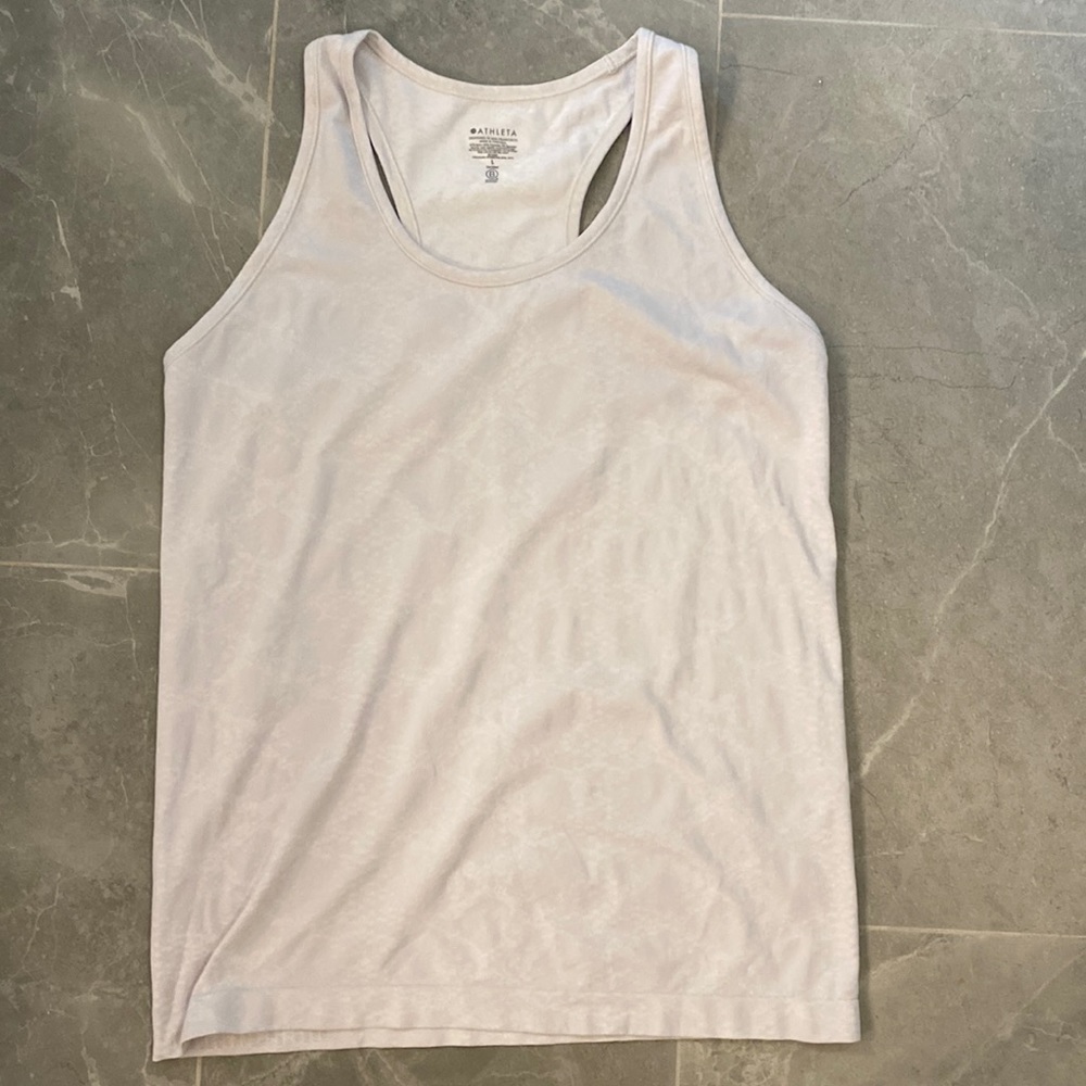 Athleta grey tank. Size large